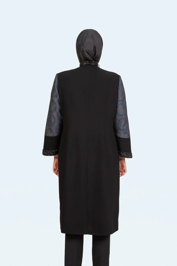 کرپ لمه بلند خرجکار چشمی - تصویر 2