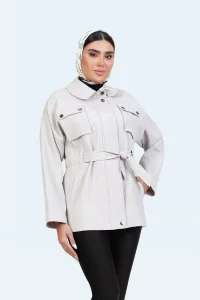 بامبو یقه شکاری دوجیب سیتا - شیری, 48 رنگ شیری