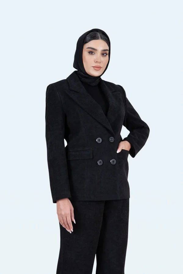 کت شلوار یقه انگلیسی ۴ دکمه - تصویر 5