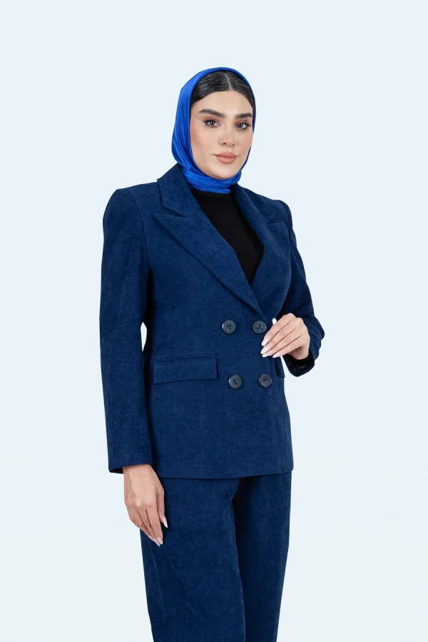 کت شلوار یقه انگلیسی ۴ دکمه - تصویر 7