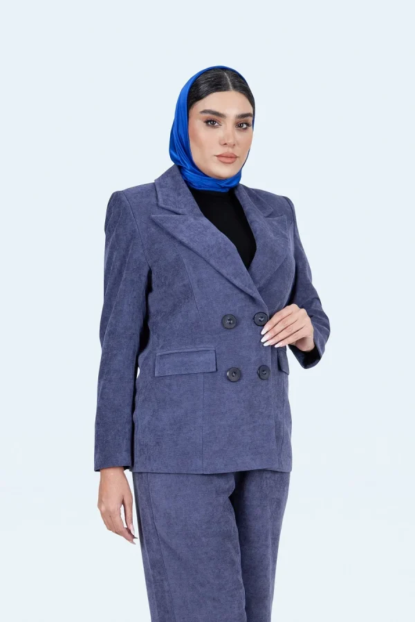 کت شلوار یقه انگلیسی ۴ دکمه - تصویر 8